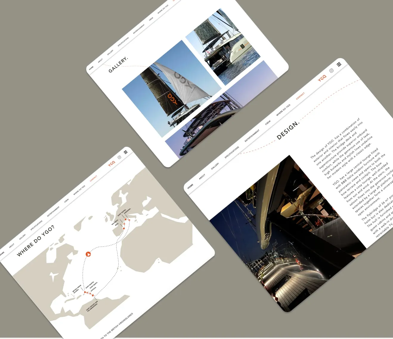 YGO Yacht — Website met maatwerk animatie voor een sterkere beleving
