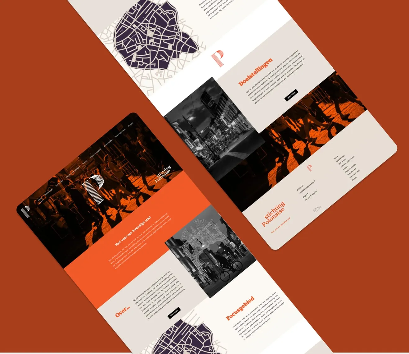 Stichting Polonaise — Ontwikkeling van de website van Stichting Polonaise